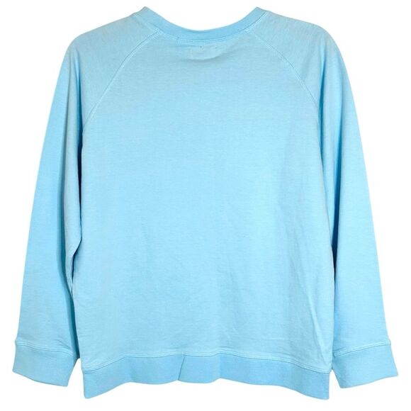 CARIBBEAN JOE NWT Long Sleeve Tequila Lime & Sunshine Crewneck Top S - Picture 3 of 9